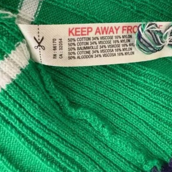 Brand New Daily Practice by Anthropologie Striped Knitted Midi Dress - Picture 9 of 12